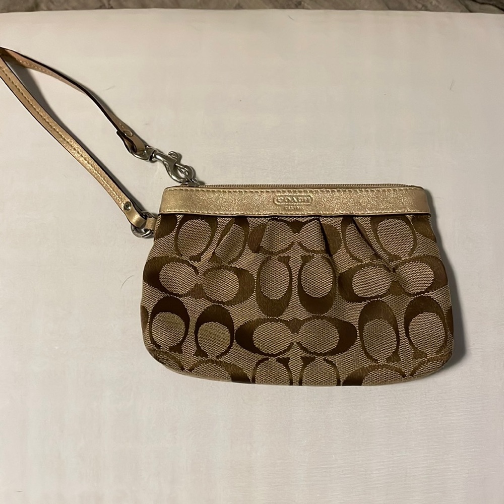 Coach wristlet